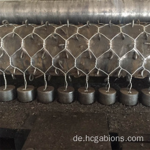 Double Twist Zink beschichtete hexagonale Gabion -Rockfall -Netze